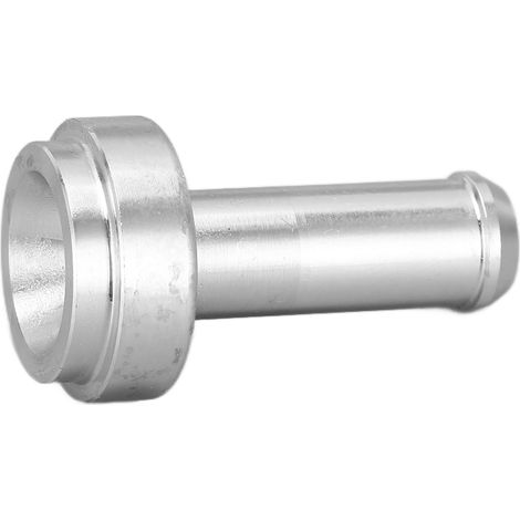 Raccord cannelé 3/8in à souder en aluminium, résistant à l'huile et anticorrosion, universel pour automobile (1/5)