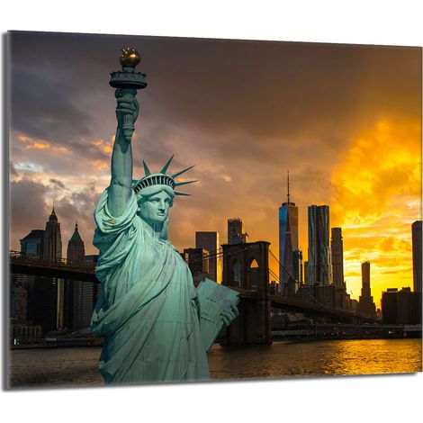 Glasschutzplatte für den Herd 60x52 City