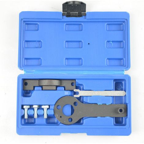 Kit de calage distribution pour moteurs Fiat 500/Punto Evo/Panda/Chrysler 1.1/1.2/1.4L 8V – Acier au carbone – Étui de transport inclus
