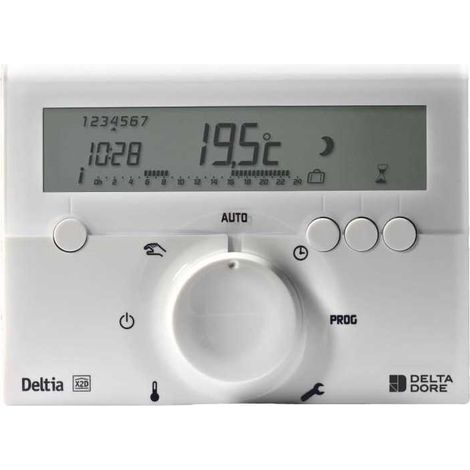 DELTA DORE Thermostat Deltia 8.03 programmable radio