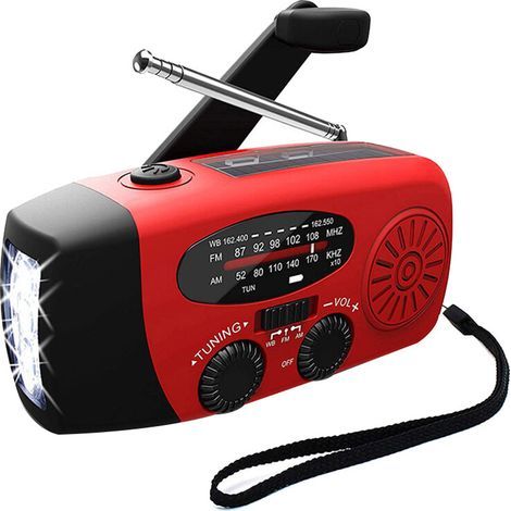 Convient aux radios d'urgence solaires AM/FM/WB (NOAA), aux lampes de poche et aux chargeurs de téléphones portables compatible avec les smartphones et les appareils USB. (1/3)