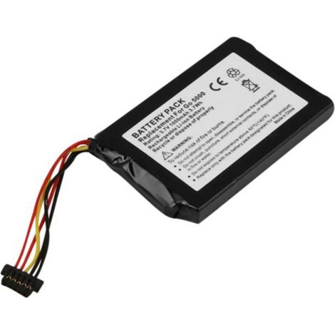 Batterie pour GPS TomTom Go 5000 / GO 5100 / GO 6000 Li-ion 3.7V 1000mAh 3.7Wh