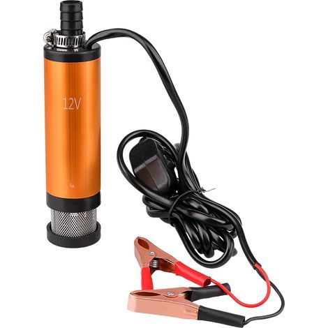 12V Elektrische Ölpumpe/Wasserpumpe/Ölabsaugpumpe mit externem Filter/Gleichstrompumpe für Diesel-Zigarettenanzünder/Tauchpumpe für Aquarienwasserwechsel (1/5)