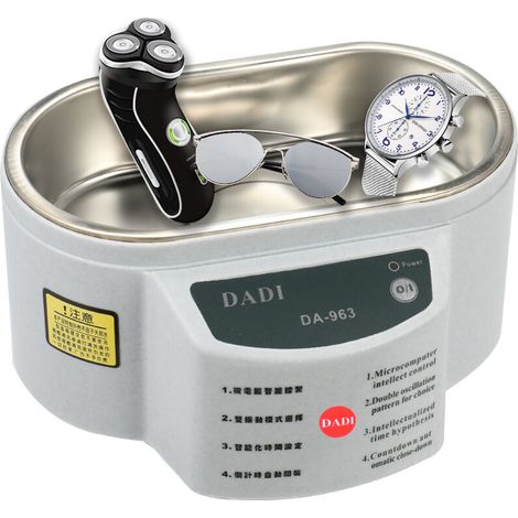 Nettoyeur ultrasonique numérique domestique, outil de nettoyage de bijoux, montres, lunettes, circuits imprimés, Machine de stérilisation