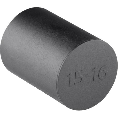 HellermannTyton VP15-16Blindplug-PL-BK Blindtülle halogenfrei Kunststoff Schwarz 1 St.