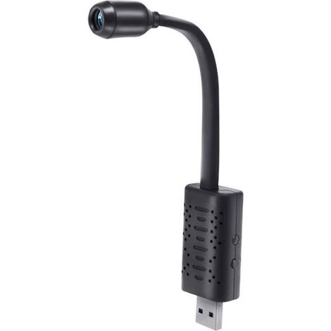 Mini caméra USB 1080P sécurité avec objectif réglable enregistrement boucle surveillance maison (1/5)