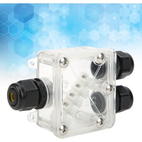 Transparente T-Verteilerdose LCH-1311.68 (1/5)