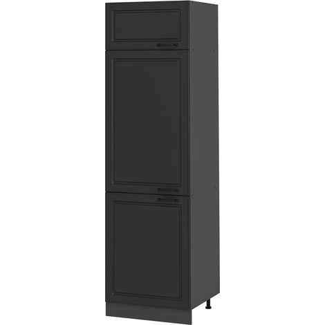 Armadio frigorifero R-Line, Antracite casa di campagna, 60 cm, Vicco