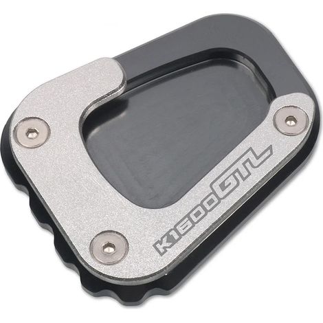 (Titanium-K1600GTL) Compatible avec les motos BMW K1600GT, K1600GTL, K1600B et K1600 GT GTL. Extension de béquille latérale et de support pour une meilleure stabilité. (1/4)
