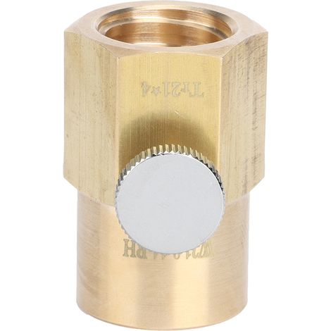 Tr21x4 auf W21.8-14-RH CO2-Adapter für Sodawasser-CO2-Zylinder, Füllventilanschluss (1/5)