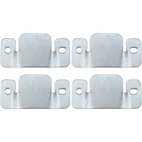 4 Pcs Connecteur de Canapé avec Vis, Fixation Canape Universels en Métal pour Canapé Sectionnel (1/5)