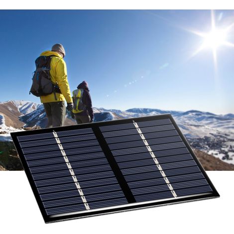 Panneau solaire en silicium polycristallin 1,5 W 12 V, cellule solaire pour chargeur DIY 115 x 90 mm (1/5)