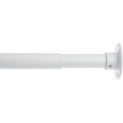 1 Kit Penderie Extensible - Blanc - 90CM-1M60 - Diamètre 18/20 (1/2)