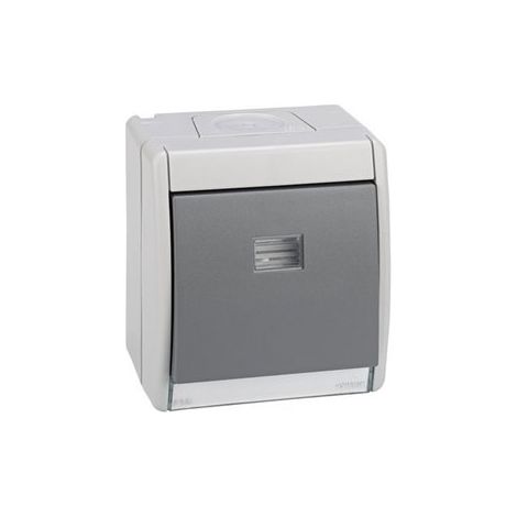 Pulsante da superficie luminoso IP55 SIMON AQUA 10AX (1/2)