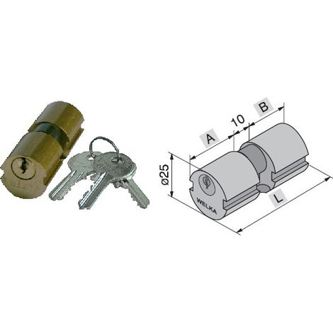 CILINDRO WELKA 608.22.280 TONDO MM.60(22-10-28)