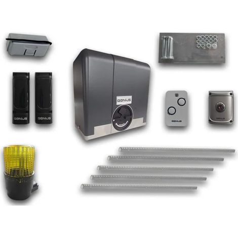 genius kit automation blizzard 104005 + 5mt crém zinguée emp104005cremz5