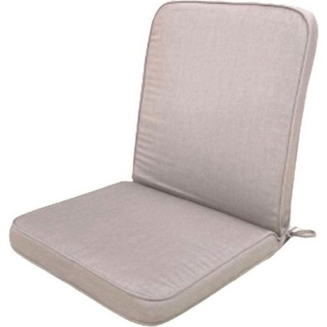 Taupe Luxury Low Recliner Cushion - L96 x W42 x D5 cm