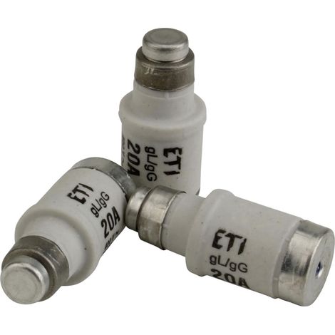 Neozed-Sicherungseinsätze E18, 20A, DO2 Verteilersicherungen (1/7)