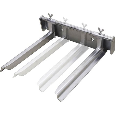 Cordes Gabelzinken verstellbar 450mm verzinkt