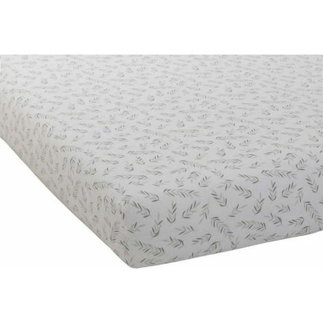 Domiva Esprit Nature Drap Housse Blanc 70 x 140 cm