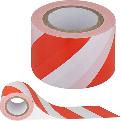 Sécurité Antistrapique Cantiere Pericolo Bianco Rosso 50mmx18m (1/5)