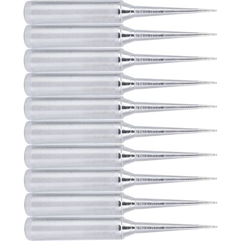 10 pièces embouts de fer à souder sans plomb, accessoires de soudure, pointes de rechange 900M-TLI pour outils de brasage (1/5)