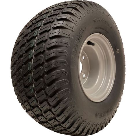 18x9.50-8 4ply Lawn Mower Buggy Cart Tire On 4 Nail Rim 100mm Pcd
