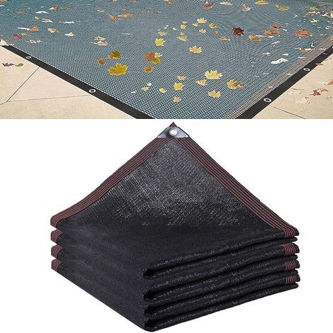 Laubschutznetz für rechteckige Schwimmbecken 500 x 1000 cm – Feinmaschig für kleine Blätter – Einfache und langlebige Montage – Autlead (1/5)