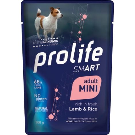 Cane - Adult Mini Agnello & Riso Prolife 100 gr (1/2)