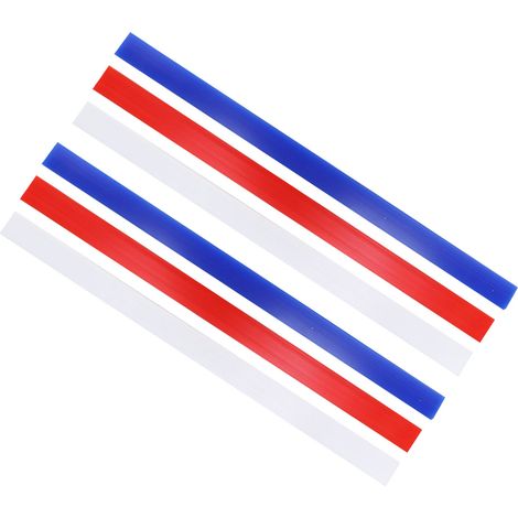 Bandes de mesure en silicone professionnel et durable pour la pâte à pâtisserie, guides pour rouleau à pâtisserie, biscuits et tartes. (1/5)