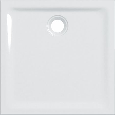 GEBERIT Renova Vassoio in ceramica - 80 x 80 extrapiatto per montaggio ad incasso - 00721800000AG3