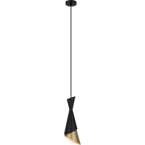 Lámpara colgante Italux MALIA PND859491 BKGD en oro negro (1/2)