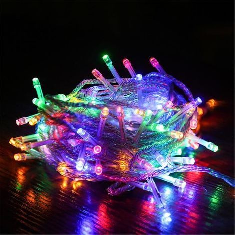 Outdoor Light Garland 30m / 300 LED AC220V 8 Modes - Christmas, Birthday, Tree, Wedding Decoration (RGB)