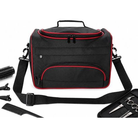 Grand sac à outils de coiffure et de salon, sac de rangement professionnel pour accessoires de coiffure, transport et voyage (1/5)