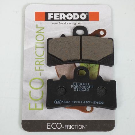 Plaquette de frein Ferodo pour Moto KTM 125 RC 2014 à 2019 AV (1/4)