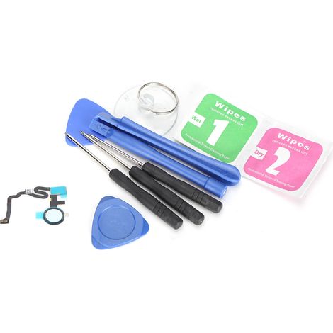 Câble de connexion bouton accueil avec capteur d'empreinte pour Google Pixel 4A - Bleu (1/5)