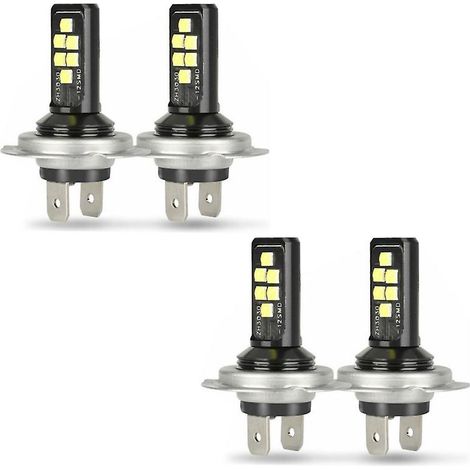 ampoules LED H7 pour phares (feux de croisement), 60 000 lm, 6 000 K, 220 W, blanc froid (1/5)