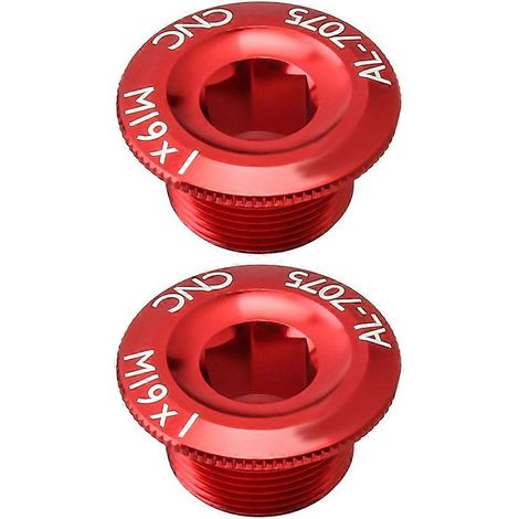 Vis de manivelle portables, accessoires de vélo en alliage d'aluminium, pour la fixation, lot de 4 (1/5)