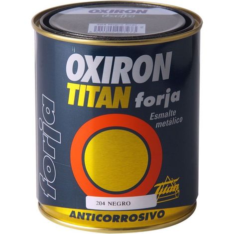 Pintura Esmalte OXIRON TITAN Forja Marrón Oxido 750ml (1/3)
