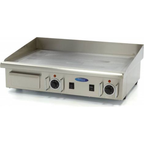 Plaque de cuisson lisse - 73 cm - avec bac d'égouttage - 400V - Maxima (1/5)