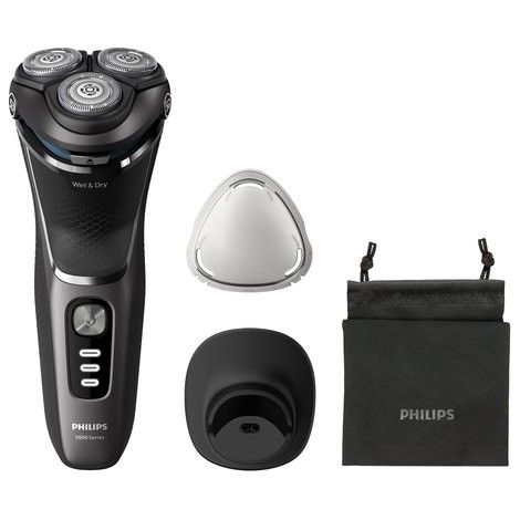 Philips Series 3000 S3343 13 rasoir électrique noir chrome (1/3)