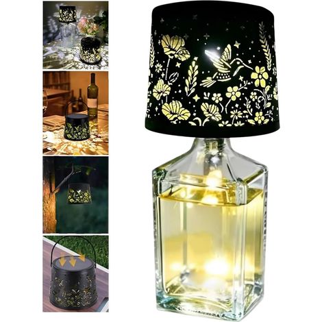 Lampe Bouteille Rechargeable Étanche à Énergie Solaire (1/5)