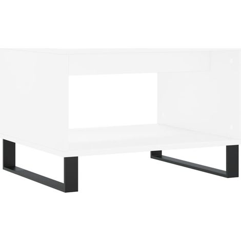 Maison Exclusive - Tavolino da Salotto Bianco 60x50x40 cm in Legno Multistrato