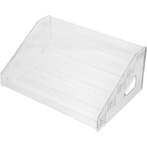 Mehrschichtiger Kosmetik Displayständer aus transparentem