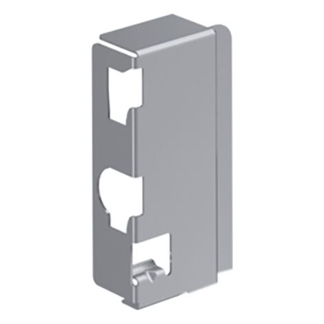 Hettich Schubkasten-Rückwandverbinder, rechts, InnoTech, 1062502, Stahl silber (1/3)