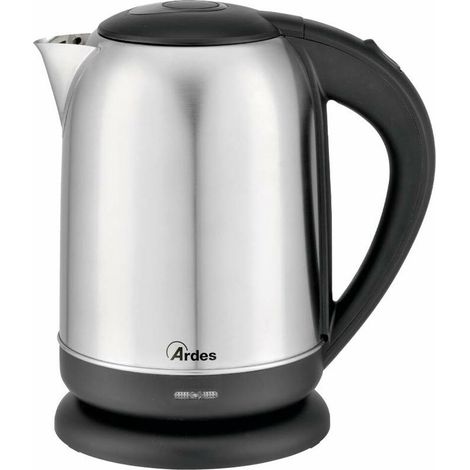 Hervidor eléctrico Ardes AR1K41 1,7 L 2200 W Acero inoxidable negro (1/5)