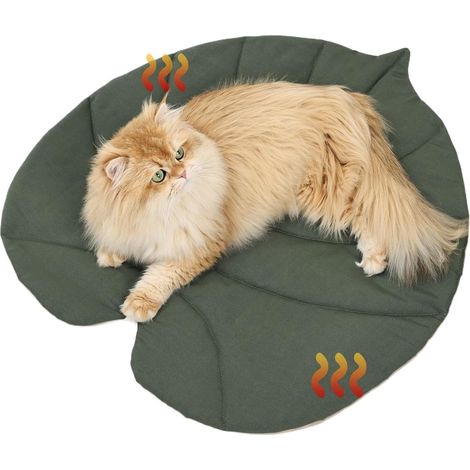 Pet Cooling Mat Leaves Shape Dog Cool Mat Pet Supply Double