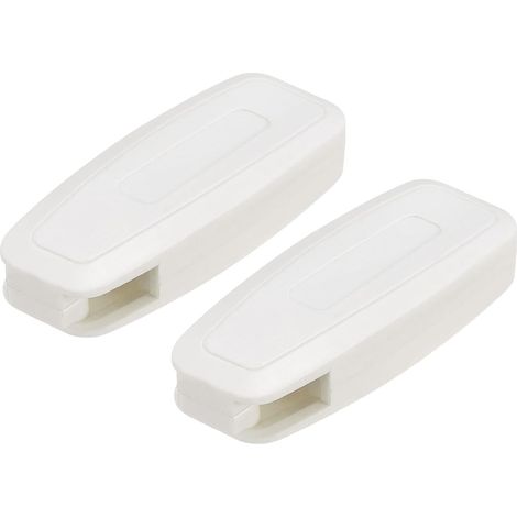 Bardusch - Aveugle Cordon Poids, 2Pcs 80mm Rideau Fenêtre Volet Perlé Chaîne Poignée Romain Vertical Rouleau Ombre Accessoires, Blanc (1/5)