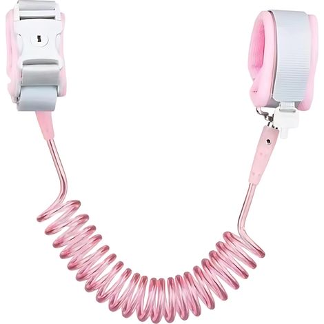 1 Laisse de sécurité enfant, clip sécurisé, matériau durable, bracelet anti-perte, parc et randonnée (1/5)