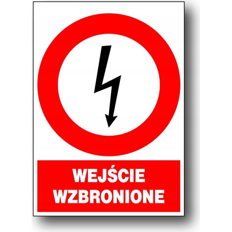 Segnale elettrico ZEZ/A-7 DIVIETO DI INGRESSO